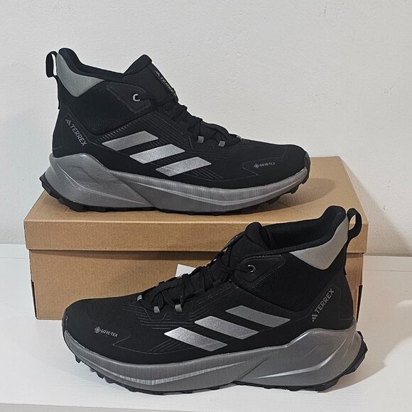Adidas Terrex Trailmaker 2.0 Mid Gore-Tex (Black / Carbon / Grey Four) Size 10.5 main image 7